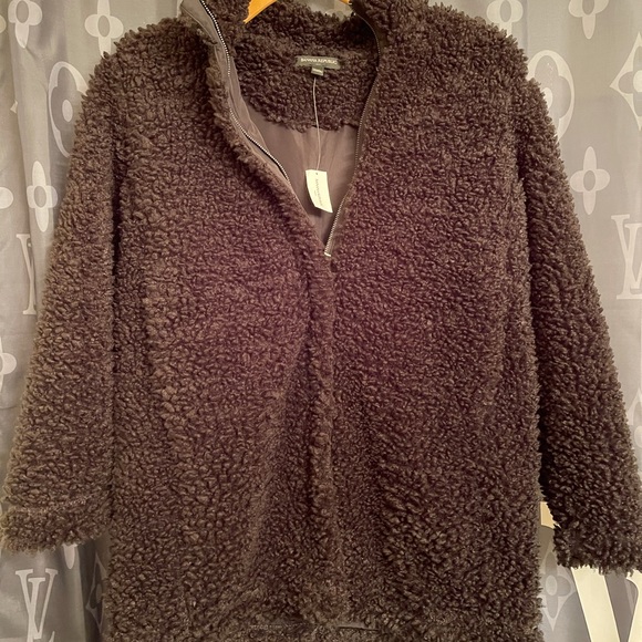 Banana Republic Jackets & Blazers - Banana Republic teddy coat black warm NWT x small Sherpa